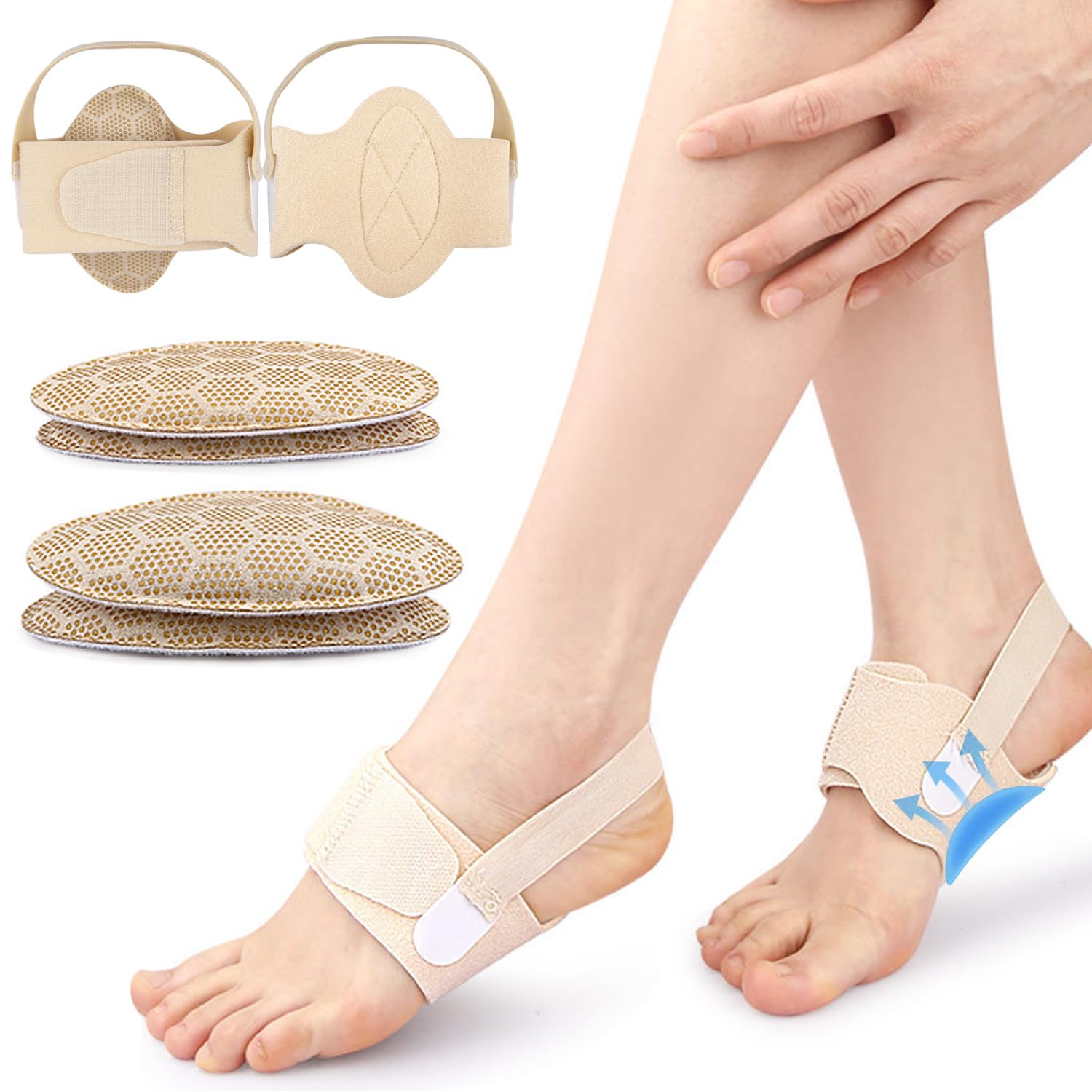 Amazon.co.jp: SOYANGNEK 土踏まず 足用アーチサポーター 高さを調節