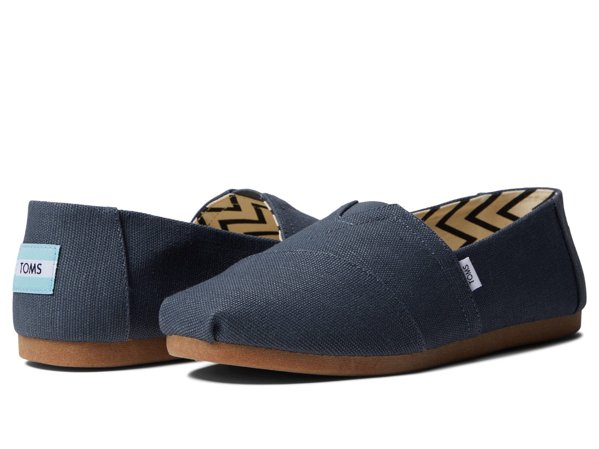 TOMS Men's Alpargata Classic Slip-on Espadrille, Textile/Synthetic Upper
