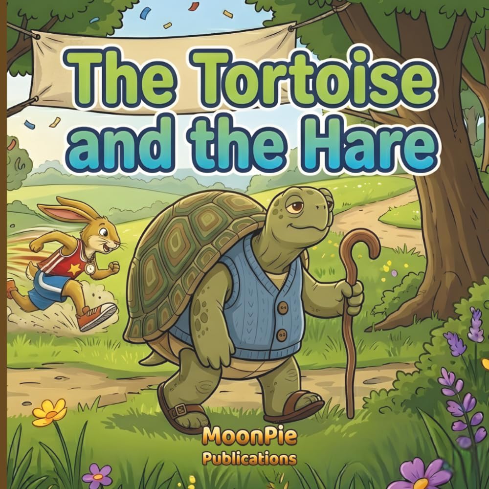 The Tortoise and the Hare: A Cinematic Illustrated Classic for Ages 3–6 | Bedtime Read Aloud Moral Story About Patience and Perseverance