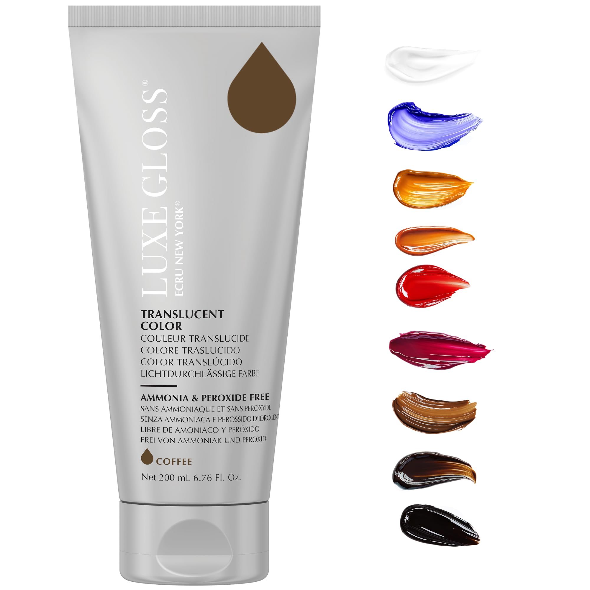 ECRU New York LUXE GLOSS Hair Gloss for Enhanced Color and Glass-Like Shine