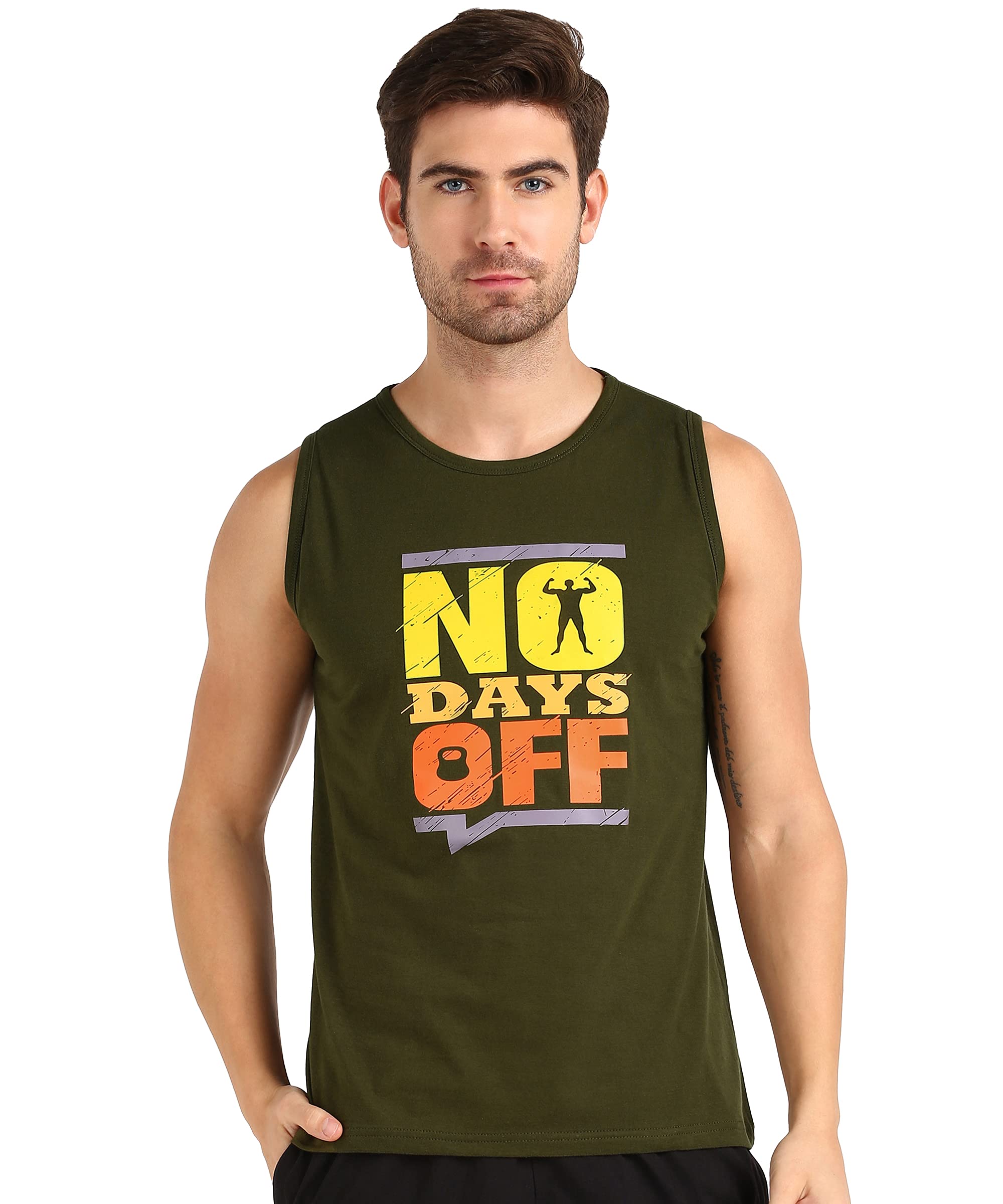 rock paper scissors Premium Gym Vest Printed Tank Top-picture-40