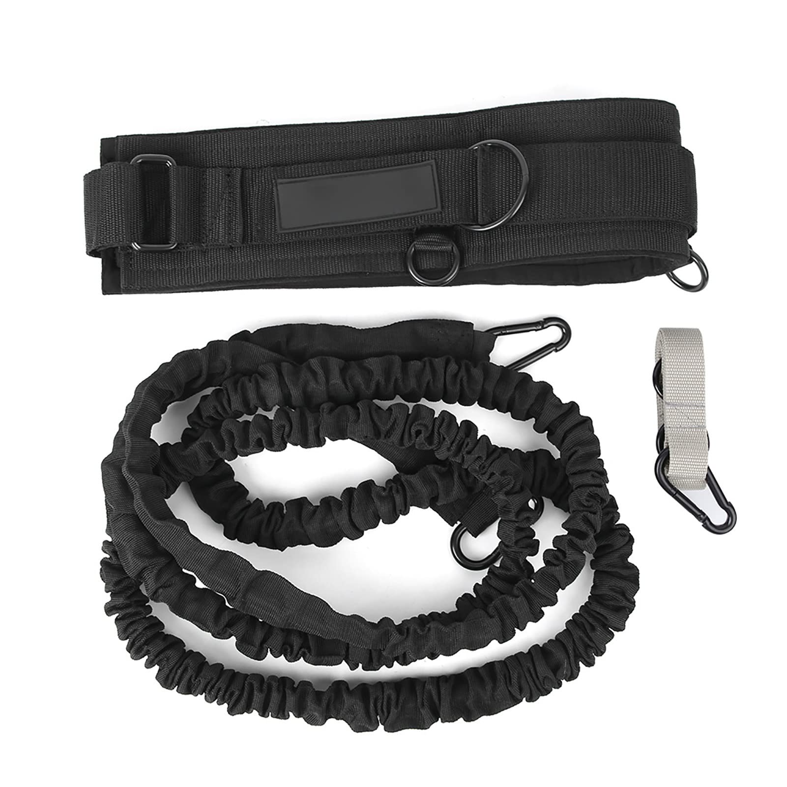 CHICIRIS Cintura di Resistenza Fitness con Tubo in Lattice Naturale Corda da Allenamento a 360 Gradi per agilità di velocità e Allenamento Muscolare Attrezzatura da Corsa Portatile per Atleti
