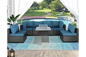 Patio Conversation Set with Cushions for Balcony Lawn and Garden, Best Quality...