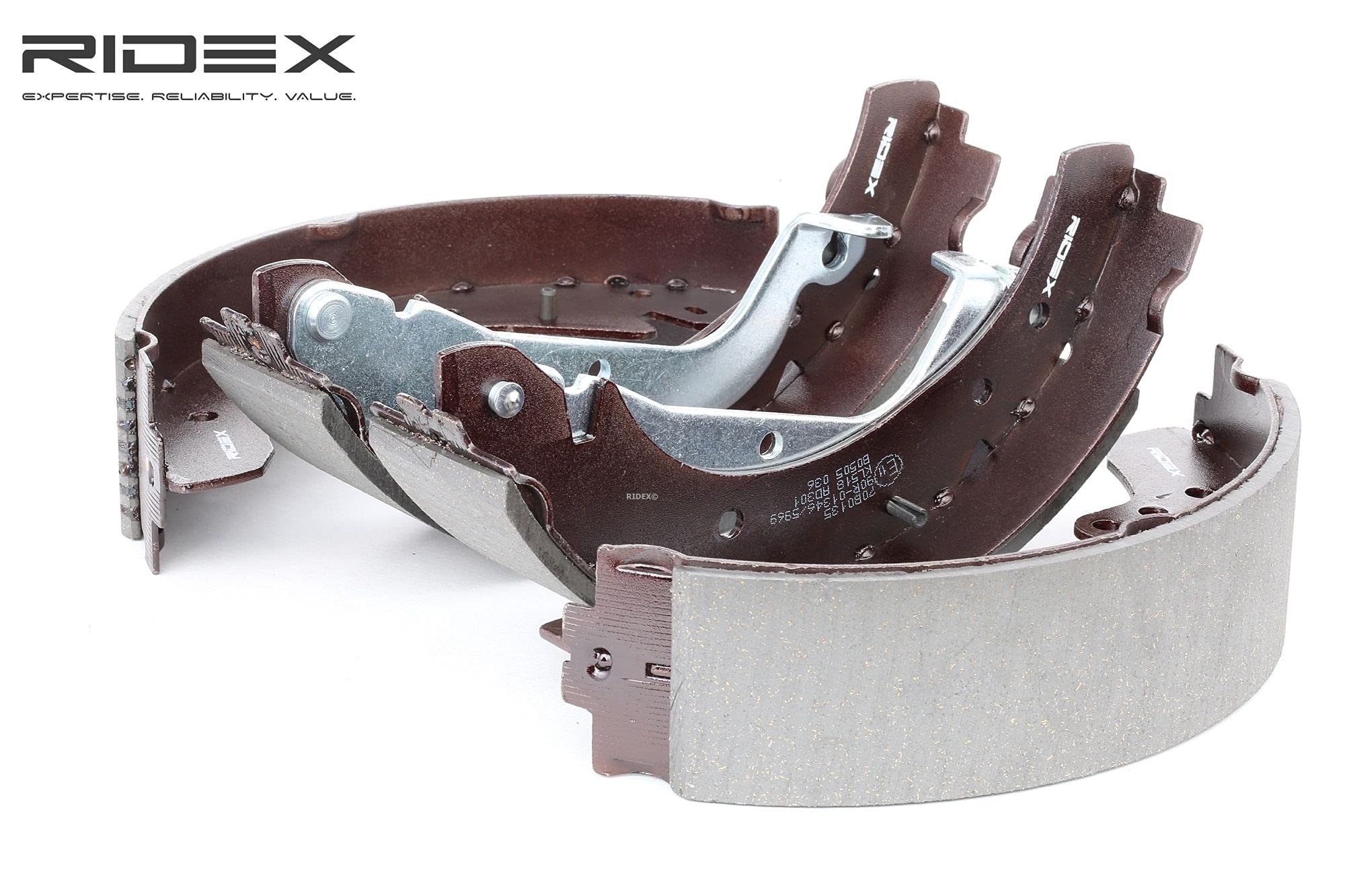 RIDEX 70B0135 Kit ganasce freni Posteriore con leva Compatibilità con OPEL Arena Bus A97
