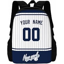 ANTKING New York Backpack School Bags Custom Name Number for Men Youth Boy Gift