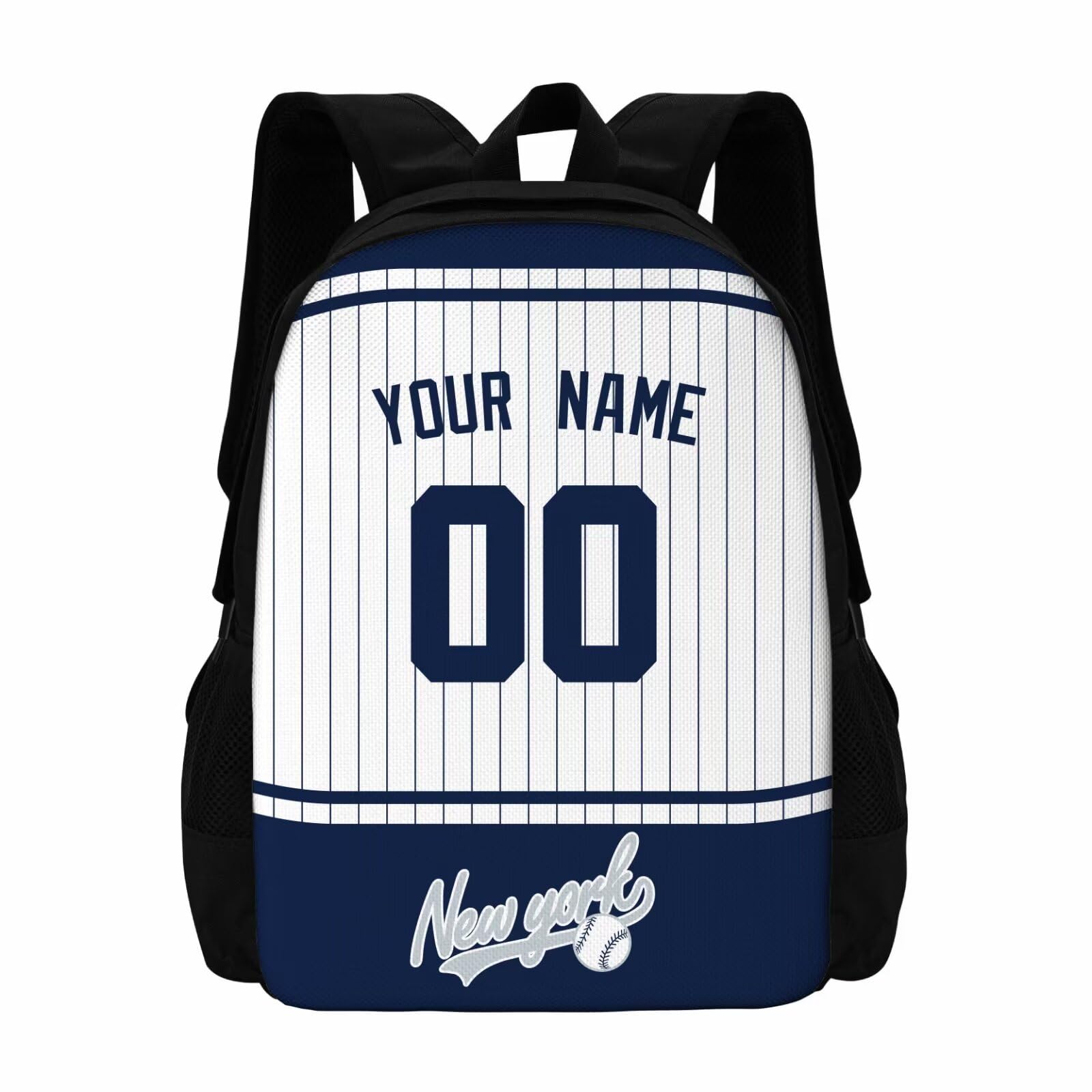 ANTKING New York Backpack School Bags Custom Name Number for Men Youth Boy Gift