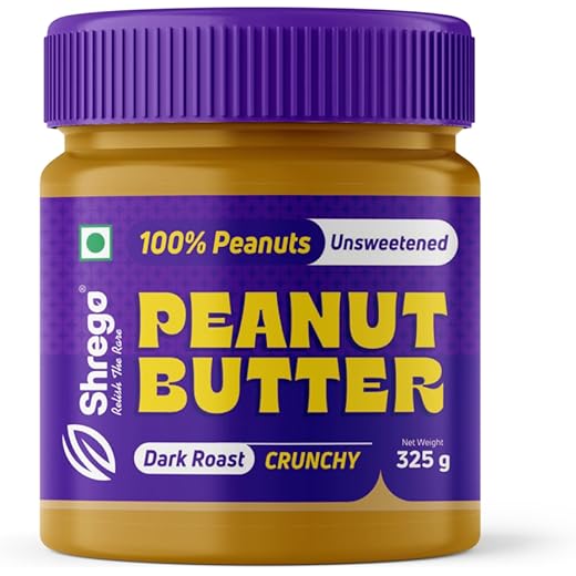 Dark Roast Peanut Butter Crunchy 325g 325 g