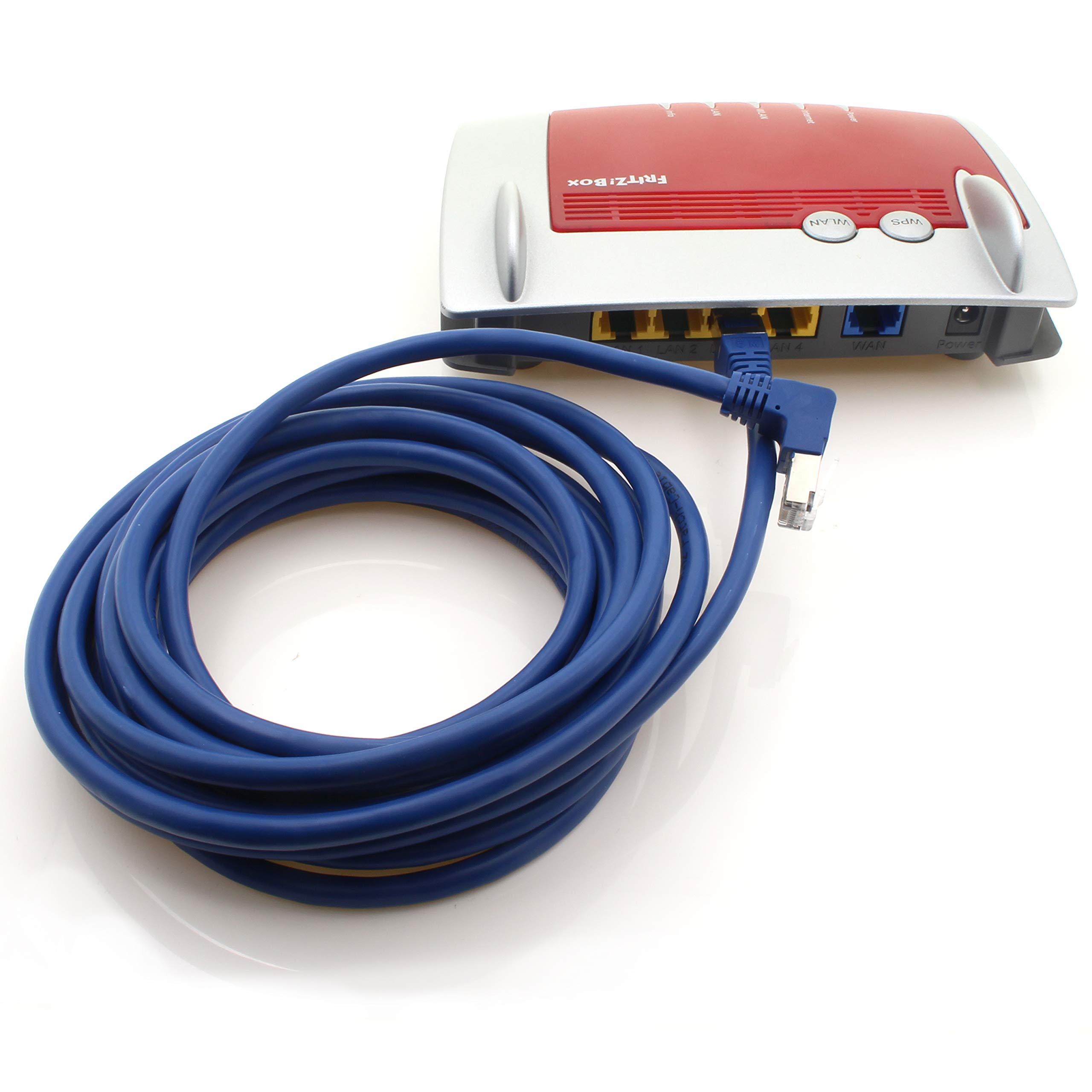 1aTTack.de 1m CAT6 90° Winkel LAN-Netzwerkkabel RJ45 – Bild 6
