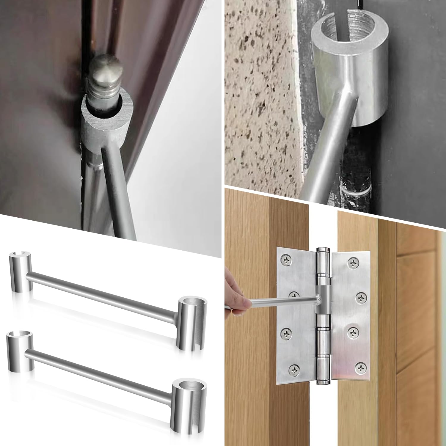 Chiave di Regolazione Dello Spazio Delle Cerniere 23-25mm Chiavi Regolabili per Cerniere Strumento di Riparazione Della Cerniera Della Porta per Chiave di Regolazione Dell'Officina Domestica
