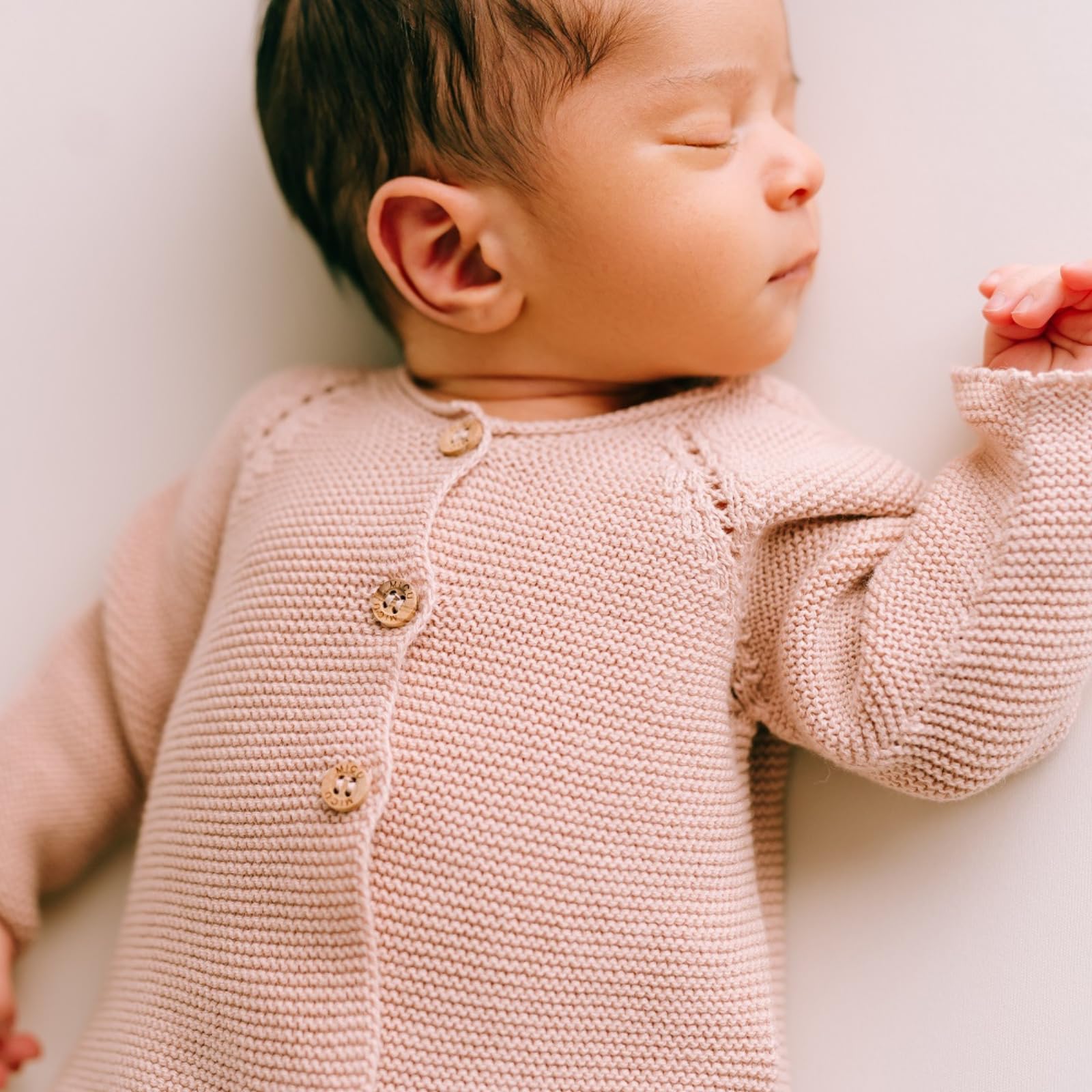Baby Kleidung Neugeborene, 100% Bio Baumwolle, Extra Weich und Nahtlos, Baby Erstausstattung Neugeborene Kleidung, Strick Baby Kleidung