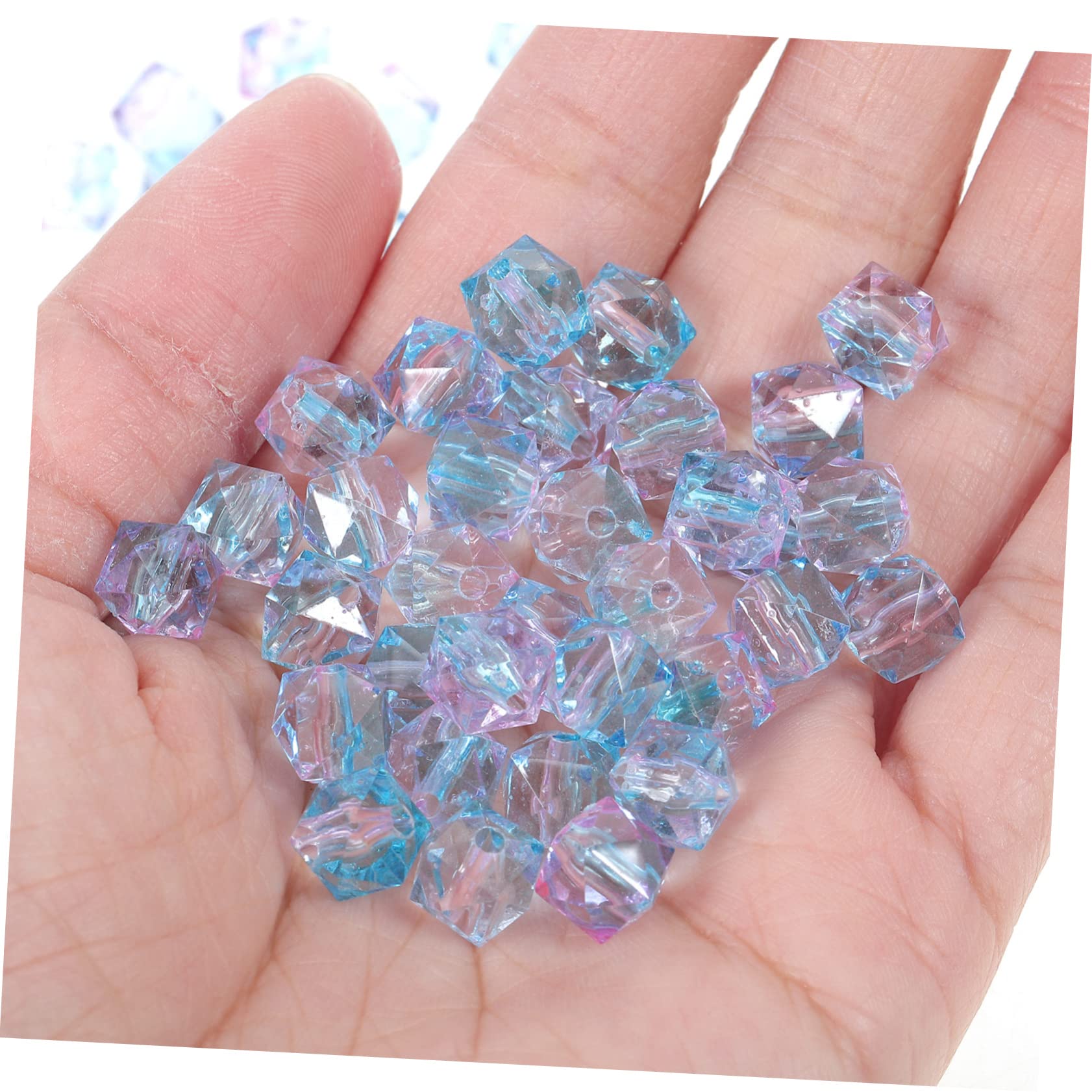 600 Acryl-Perlen Set, 24 Farben, Mit Elastischem Faden – Für Schmuck, Armbänder, DIY