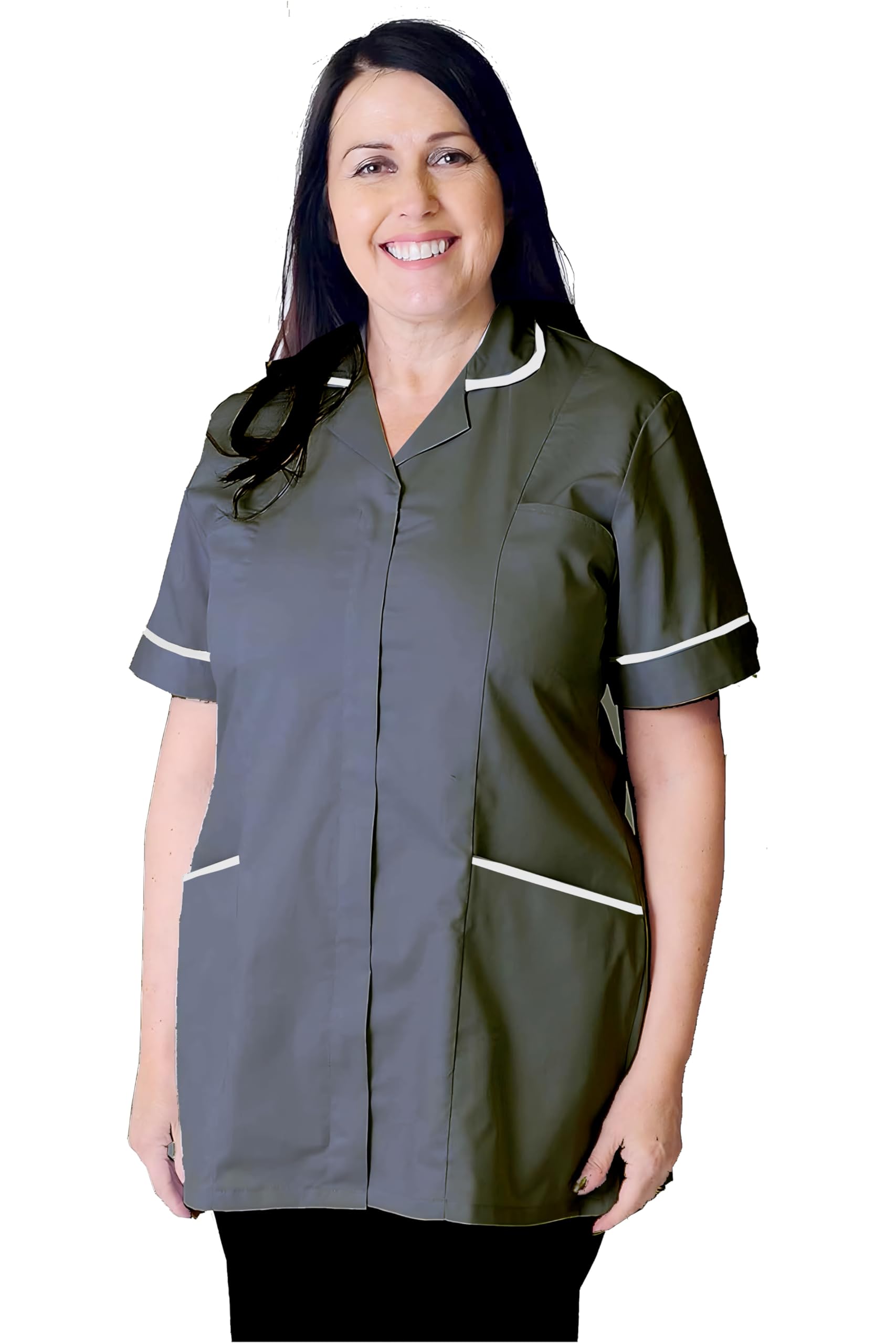 Skywear T66 Healthcare and Beauty Tunics Woman Girls Ladies Tops Office Uniform Shirts in Multicolors — view 8