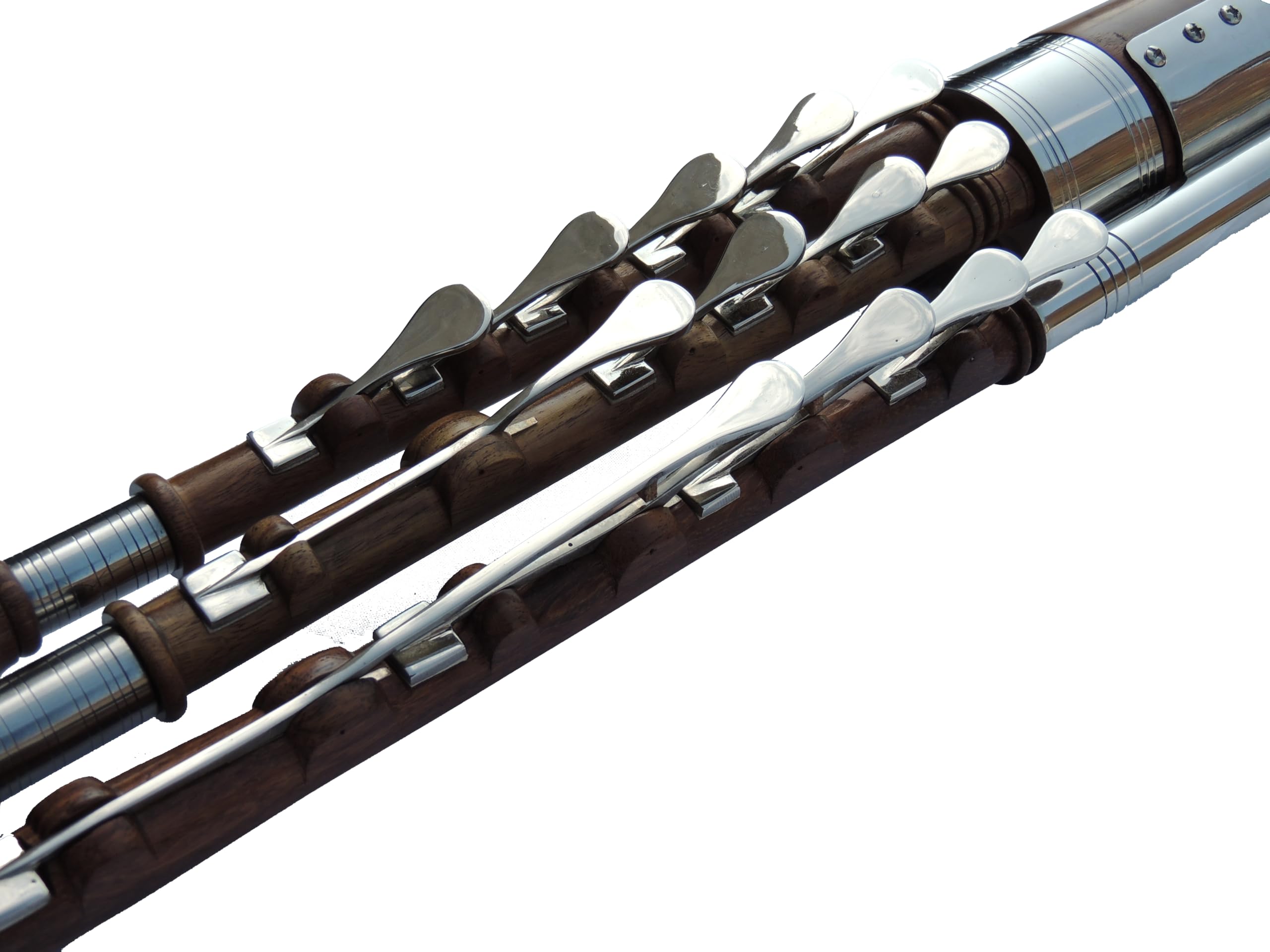 Irish Uilleann Pipes Set complet en D – Set professionnel de cornemuses irlandaises avec chanter 3 clés, drones et régulateurs