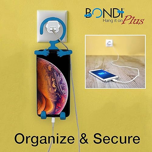 Miniatura 5 de Bondi Plus Flex Soporte y soporte para teléfono  Funda ajustable de silicona flexible para colgar para coche, bicicleta y escritorio de hasta 6.75