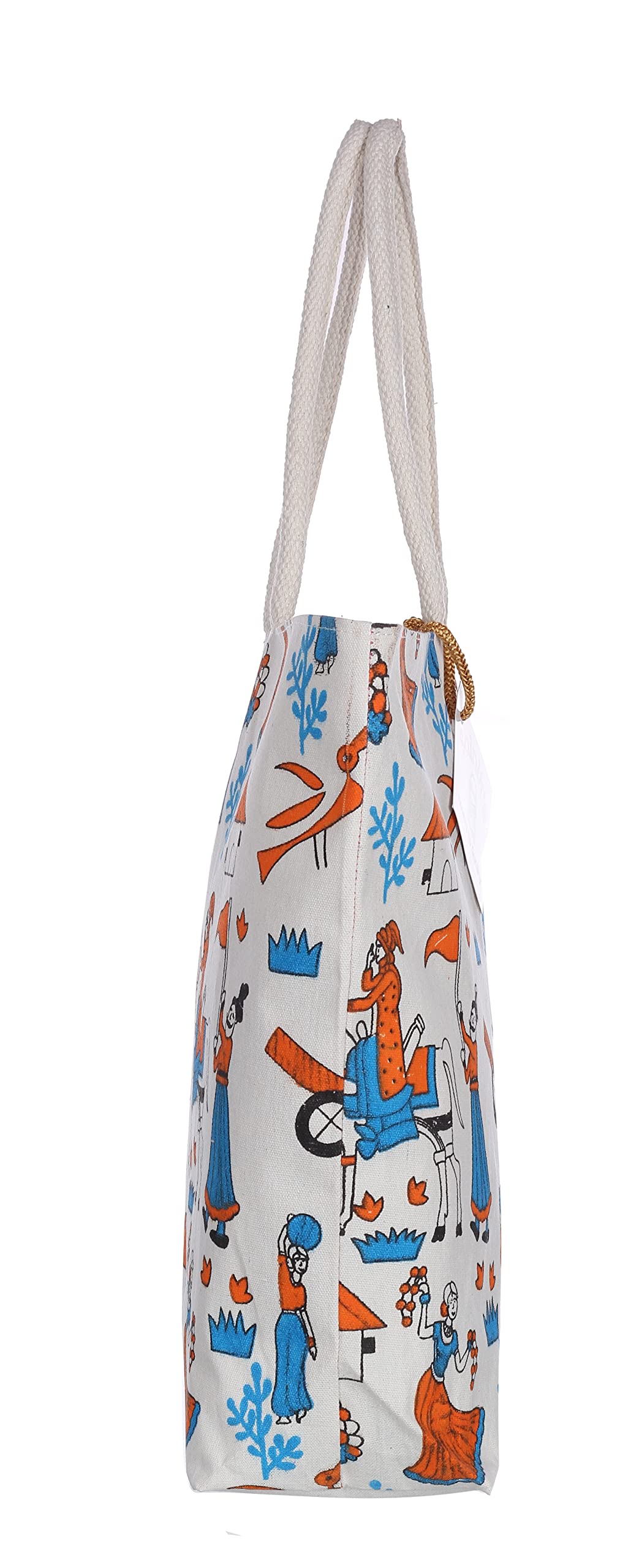 SAINIK'S - ACCESS TO QUALITY Tote Bags for Women with Zip, College Bag for Girls, Tote Bag for Traveling & Daily Use | Gifts for Women (Pack of 2) 2