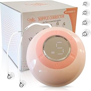 Cradle Plus Inverted Nipple Corrector -Rechargeable Nipple Suckers for Women | Suction Device | Electric Nipple Corrector for Inverted, Flat and Shy Nipples | Nipple everter, Nipple Suction Cups