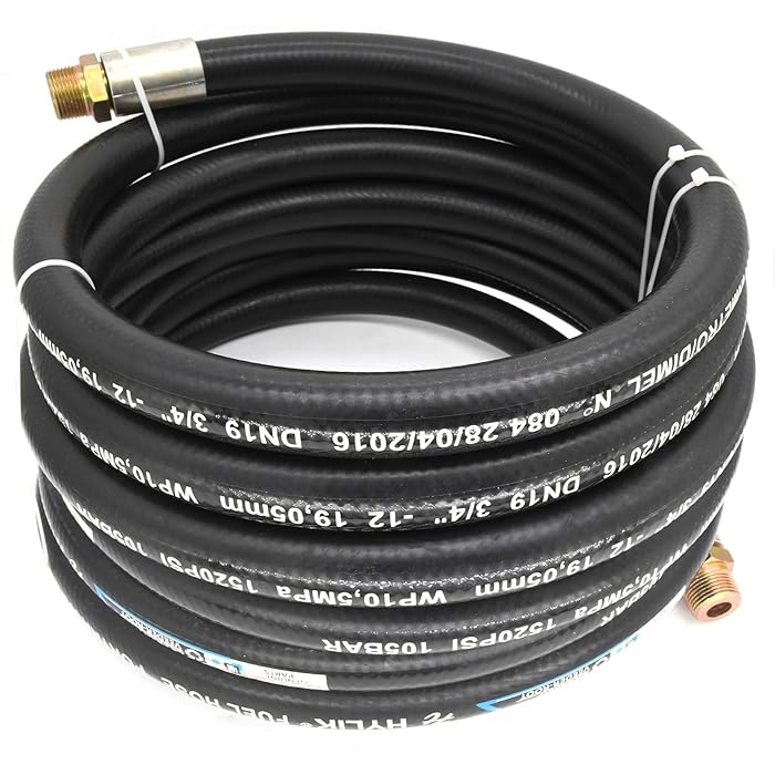 Buy Fuel Transfer Hose, Fuel Hose 3/4" x 20' (6 m), 3/4 Fuel Hose 20 ft, Fuel Pump Hose 3/4 Inch