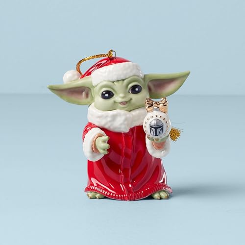 Miniatura 2 de Lenox 894905 Star Wars Grogu - Adorno de Santa