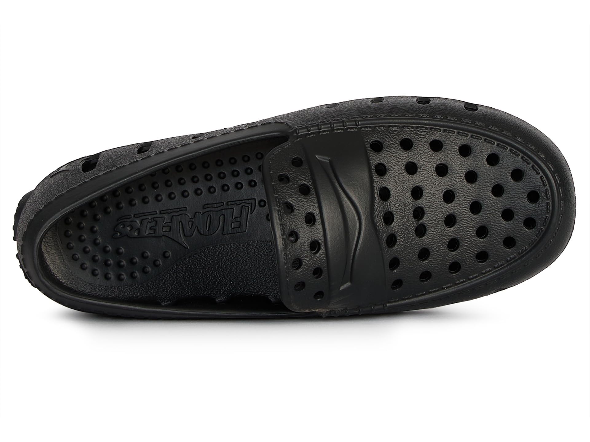 Floafers Boy's Prodigy Driver (Toddler/Little Kid/Big Kid) Black/Asphalt 13 Little Kid M