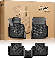 Vista 20 de 3W BMW Serie 5 G30 Alfombrilla de Maletero Apta para 2017-2023 Todo Clima TPE Alfombrillas de Maletero Ajuste Personalizado para BMW Serie 5 520i