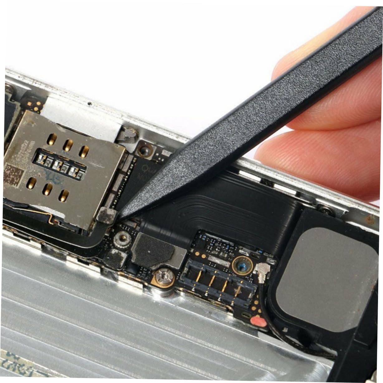 100 Stück Antistatisches Doppelkopf Spudger Öffnungswerkzeug aus Kunststoff für Reparatur von Kleinen Elektronikgeräten Wie Mobiltelefonen und Laptops