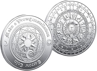 Adivinhação - Moeda colecionável da sorte adivinhação requintada | Moeda comemorativa desejo sorte adivinhação tarô, desafio sorte adivinhação sol e Lafan