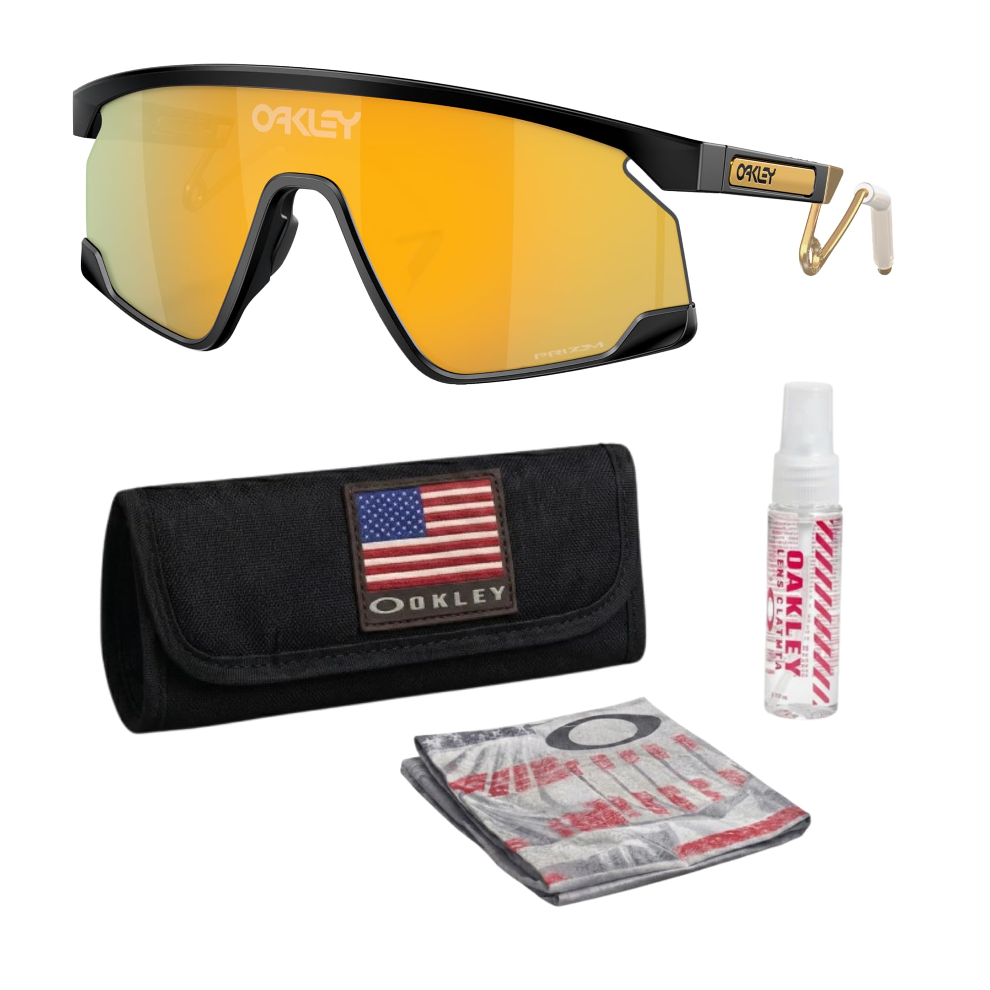 OAKLEY BXTR METAL OO9237 - Gafas de sol rectangulares con kit oficial de gafas