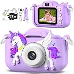 Kids Camera Toy, masterbee Children Camera Toys for Kid Age 3-12, Christmas/Birthday Gifts for Girls, 1080P HD Video Kids Digital Camera, Gift for 3 4 5 6 7 8 9 10 11 12 Year Old Girl