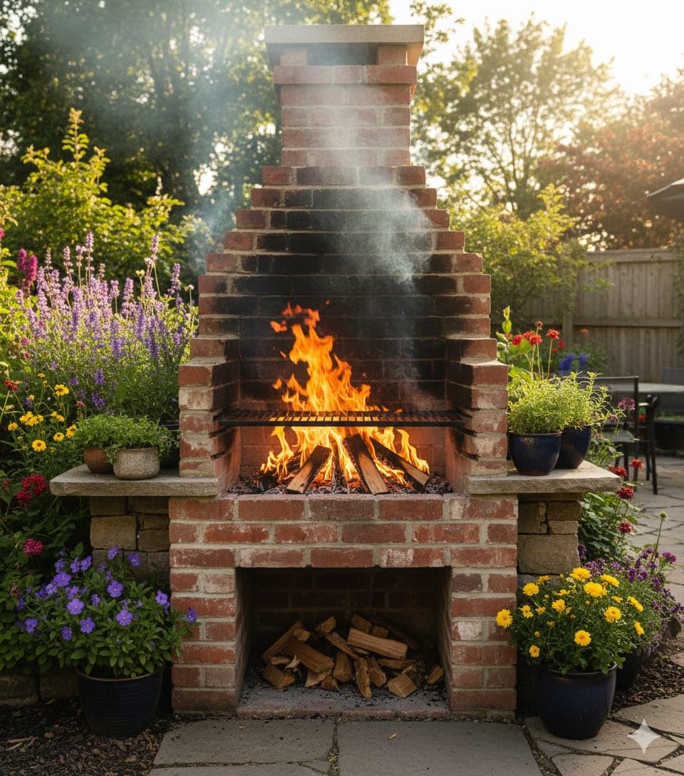 OLD TERRA NATURAL | Kit Leña Premium 10kg para Chimenea, Barbacoa y Horno de Pizza | Troncos seleccionados, Astillas de Frutal y Guantes de Cuero de Calidad — view 2