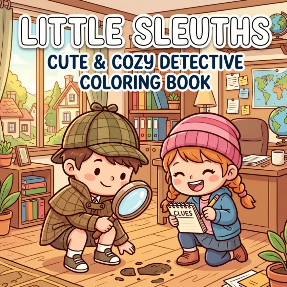 LITTLE SLEUTHS: 40 Cozy Mini Mysteries and Storytelling Scenes for Kids
