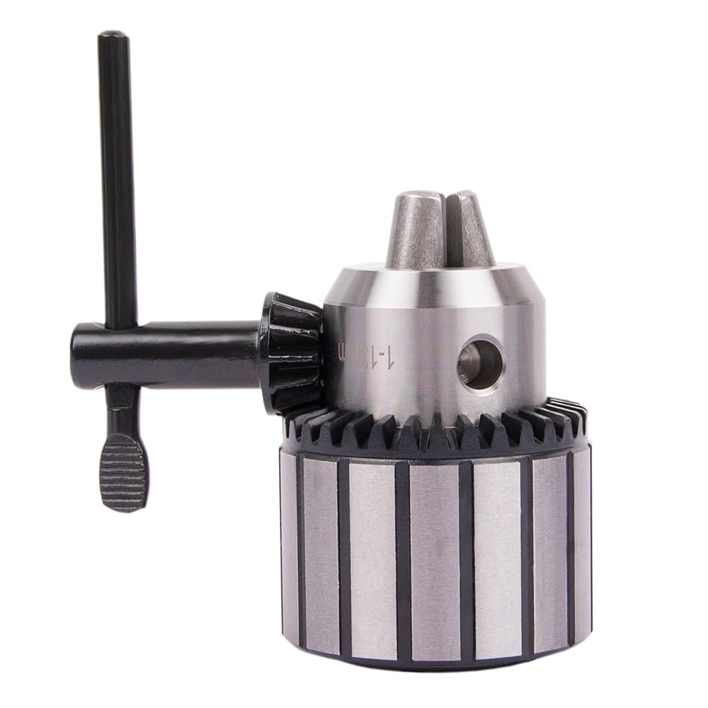 Chi⭐︎Kook HFS(R) Drill Chuck with Key JT33 Taper Mount 3-Jaw for