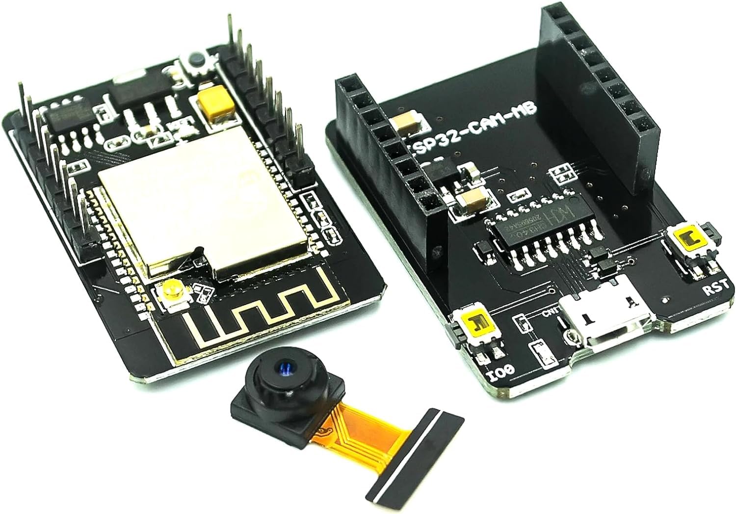 ESP32 CAM Entwicklungsboard Mit OV2640 Kamera – WiFi/Bluetooth, 5V, Micro-USB, Inkl. 4 Stück