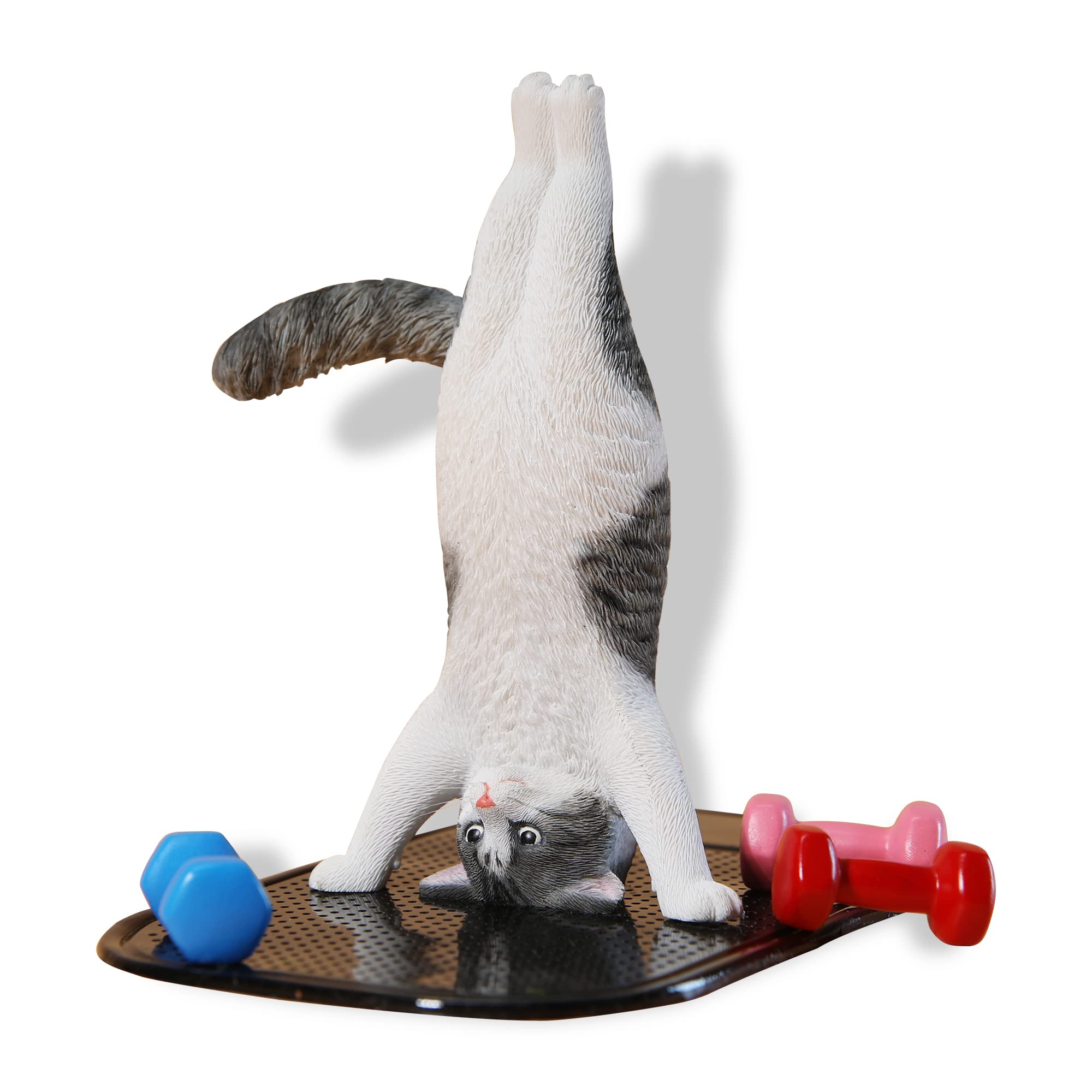 Statue de chat yoga AMITD JXK figurine decorative chats