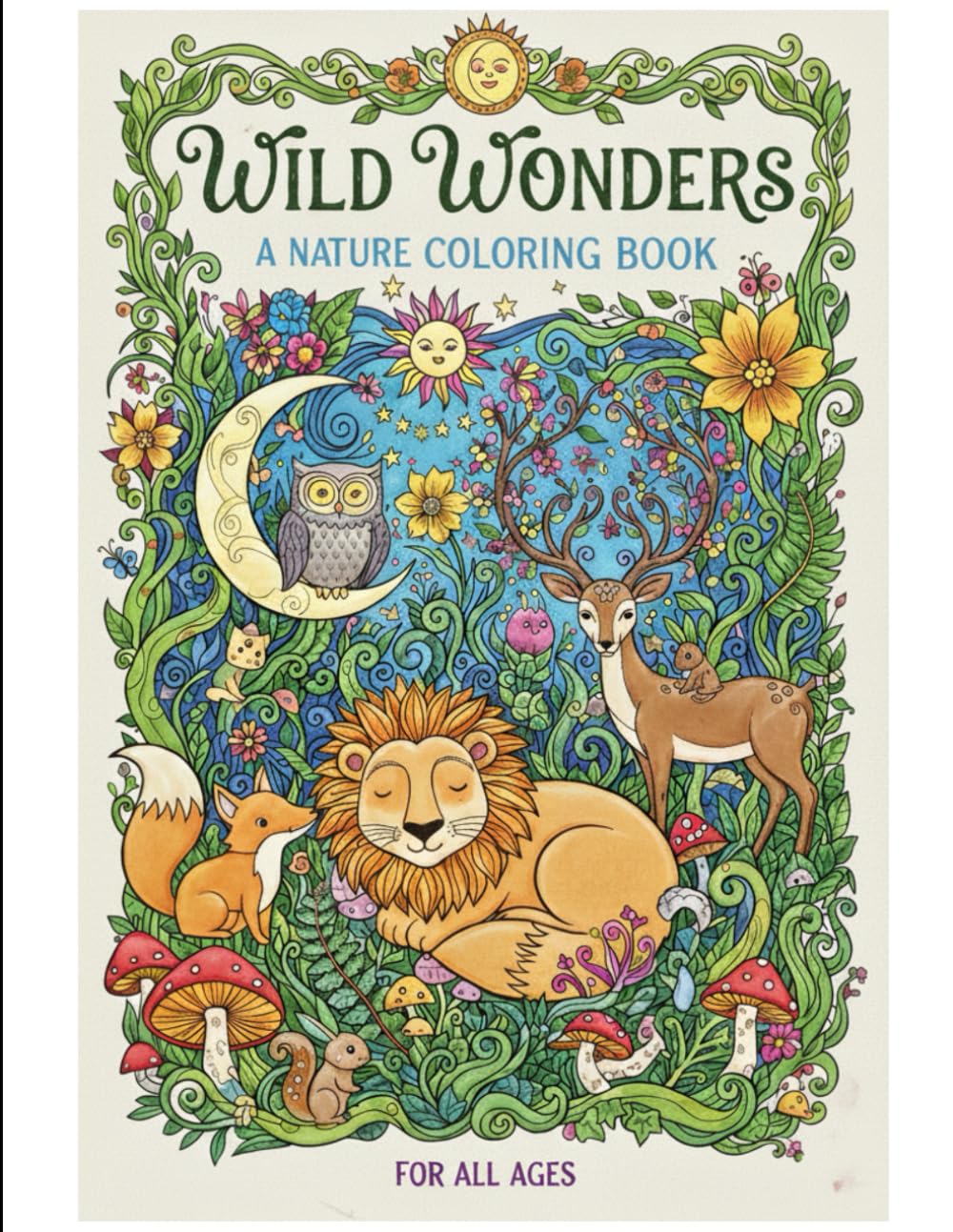 Wild Wonders: A Nature Colouring Book