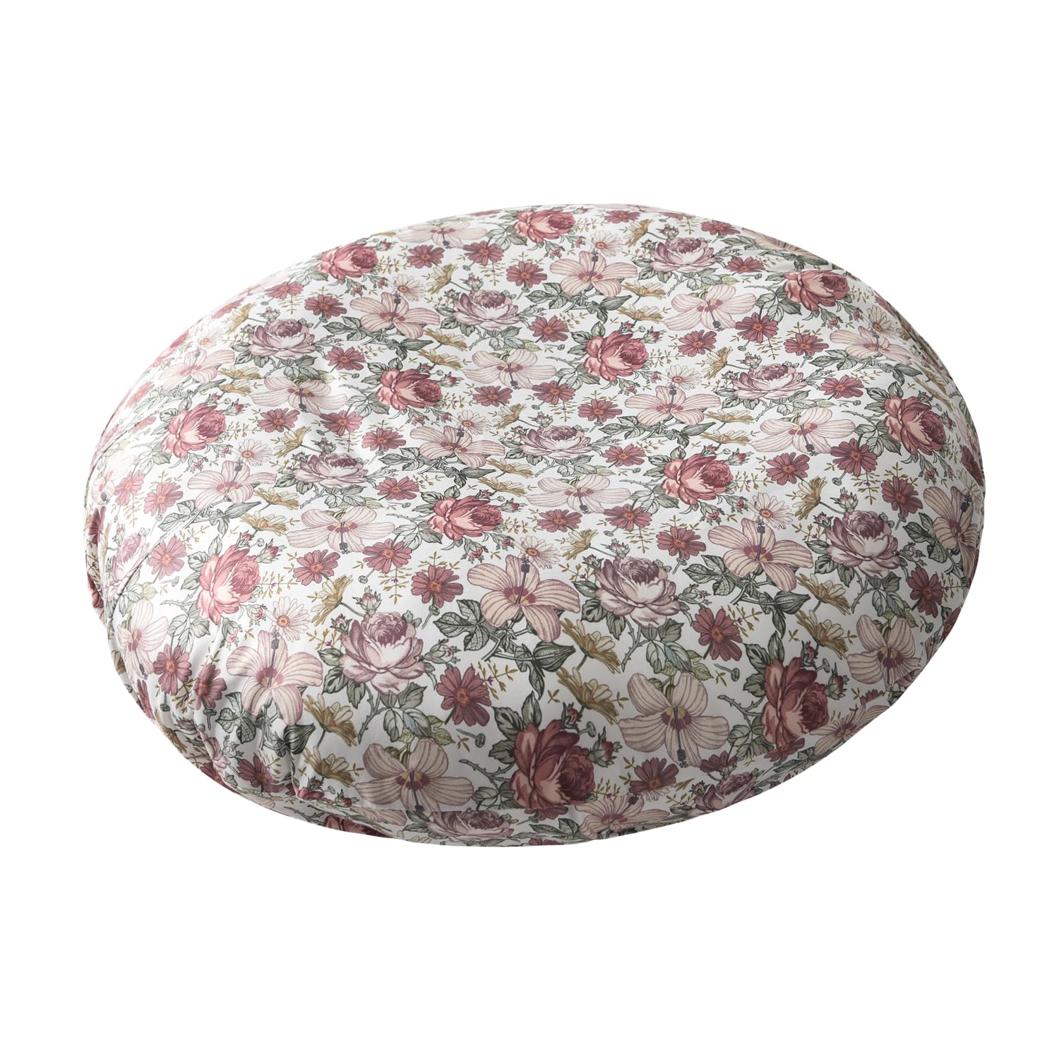 Little Jump Western Wild Flowers Newborn Lounger Cover, Removable Ultra Soft Comfortable Slipcover for Infant Lounger Pillow(Vintage Floral)