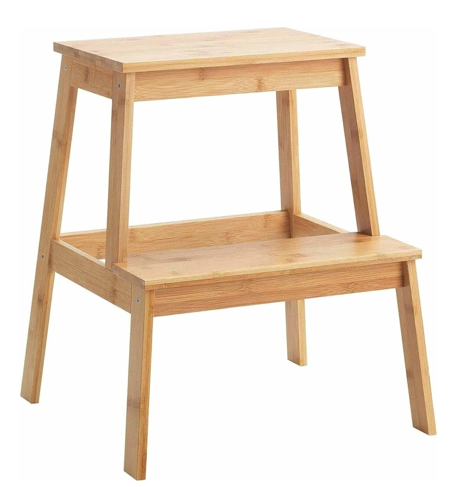 Step Stool 2 Tier Foot stool Suitable Kitchen Sink/Bath Stool/Bathroom Sink Assistance/Office Stool