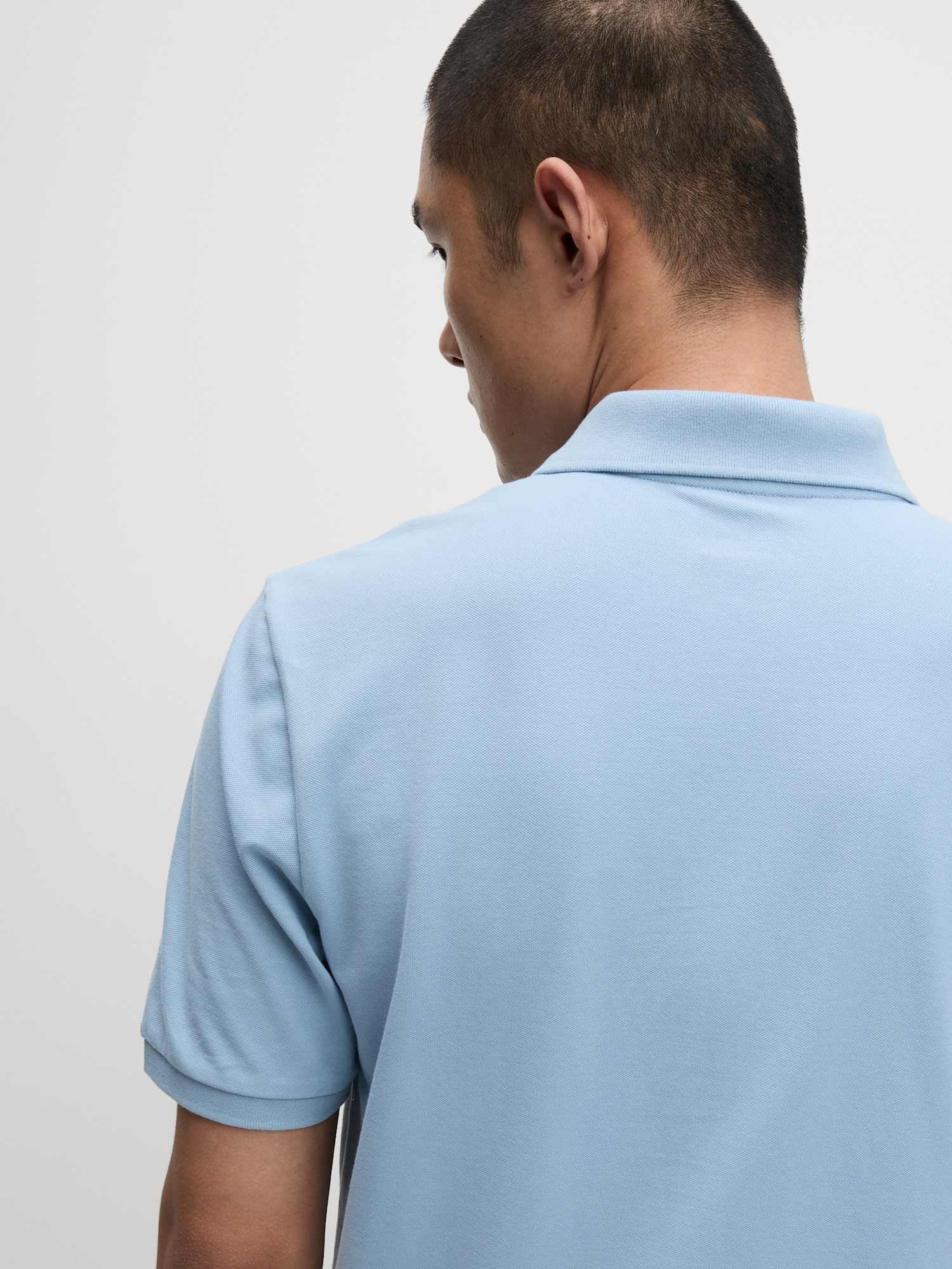 Marks & Spencer Herren Baumwolle Hemd 2er-Pack Regular | Ärmellänge: Cap-Ärmel, Rundhalsausschnitt, Polokragen, Zum Reinschlüpfen, Leicht
