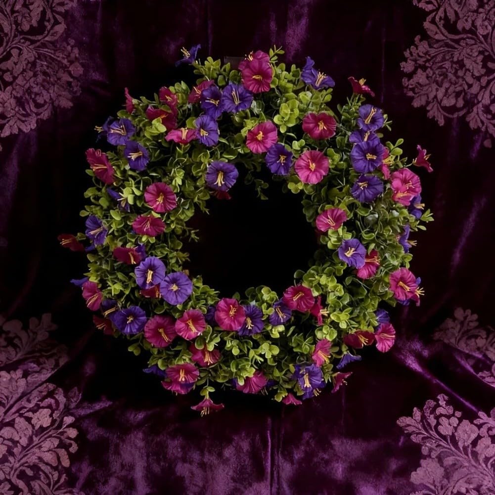Guirlande de glycines artificielles rose et violette suspendre de 30 cm