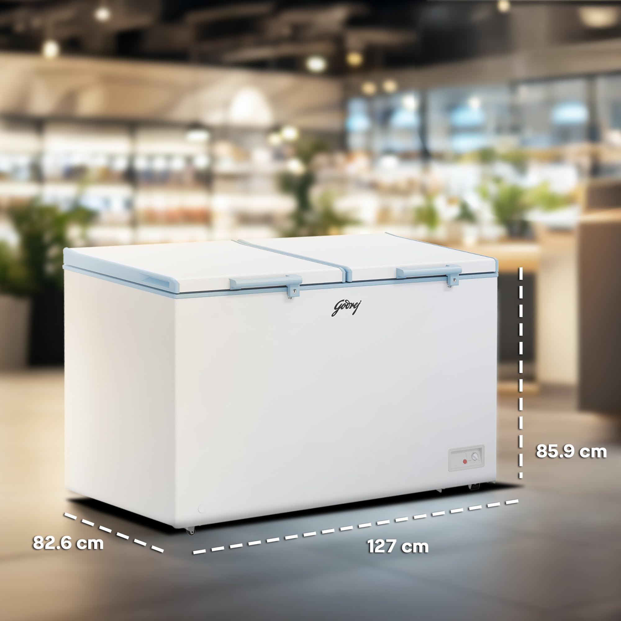 Godrej 405 L Double Door Convertible Deep Freezer (DH ESNCH 425E