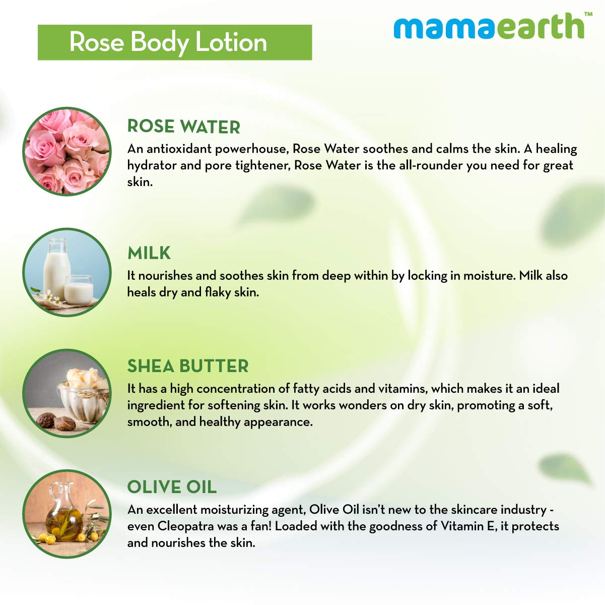 Mamaearth Rose Body Lotion for Oily Skin | Deep Hydration with Rose Water & Milk | Nourishing & Long-Lasting Moisturizer | 13.53 Fl Oz/400 ml - Image 5
