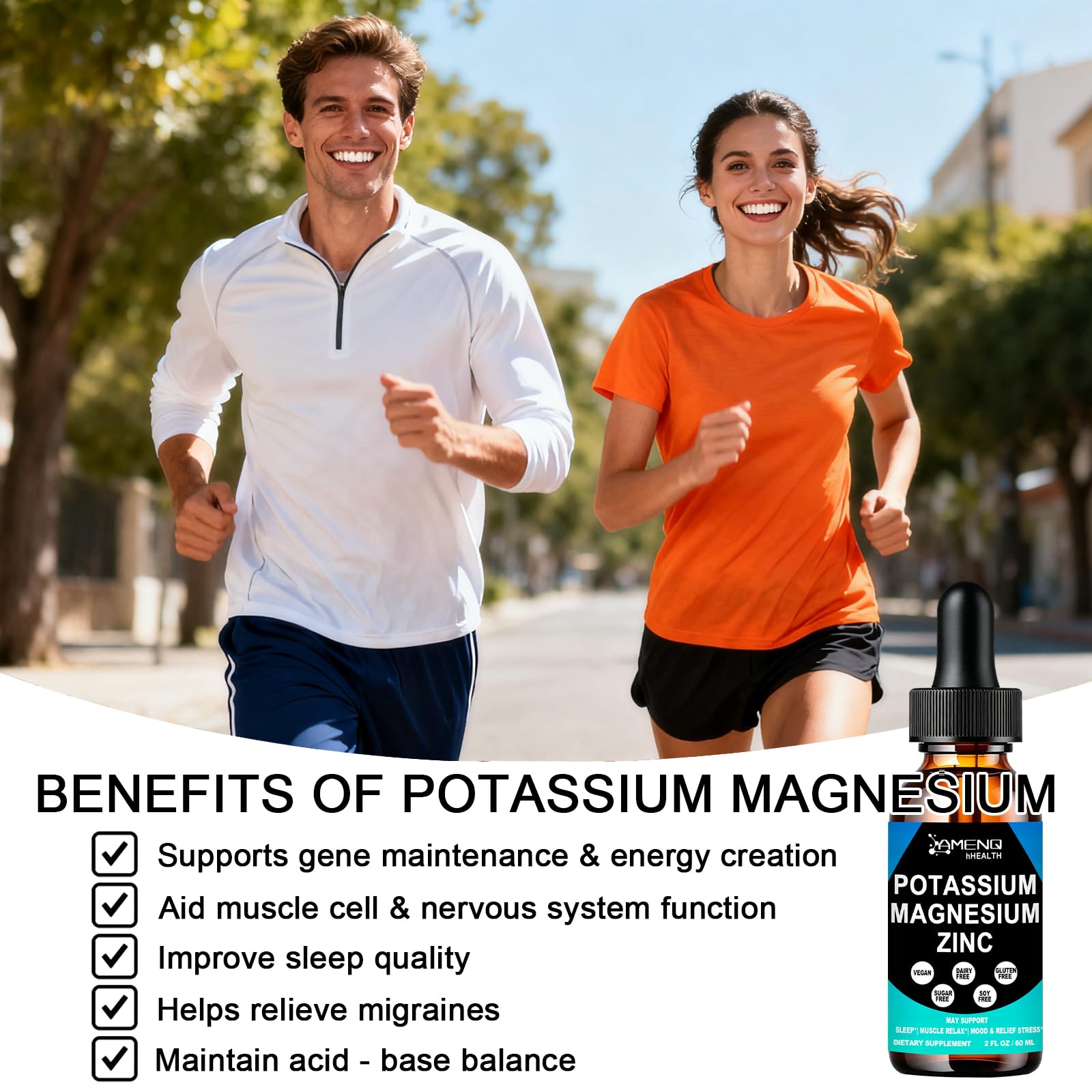 Potassium Magnesium Supplement, High Absorption Magnesium Potassium Complex — Amazon image 3