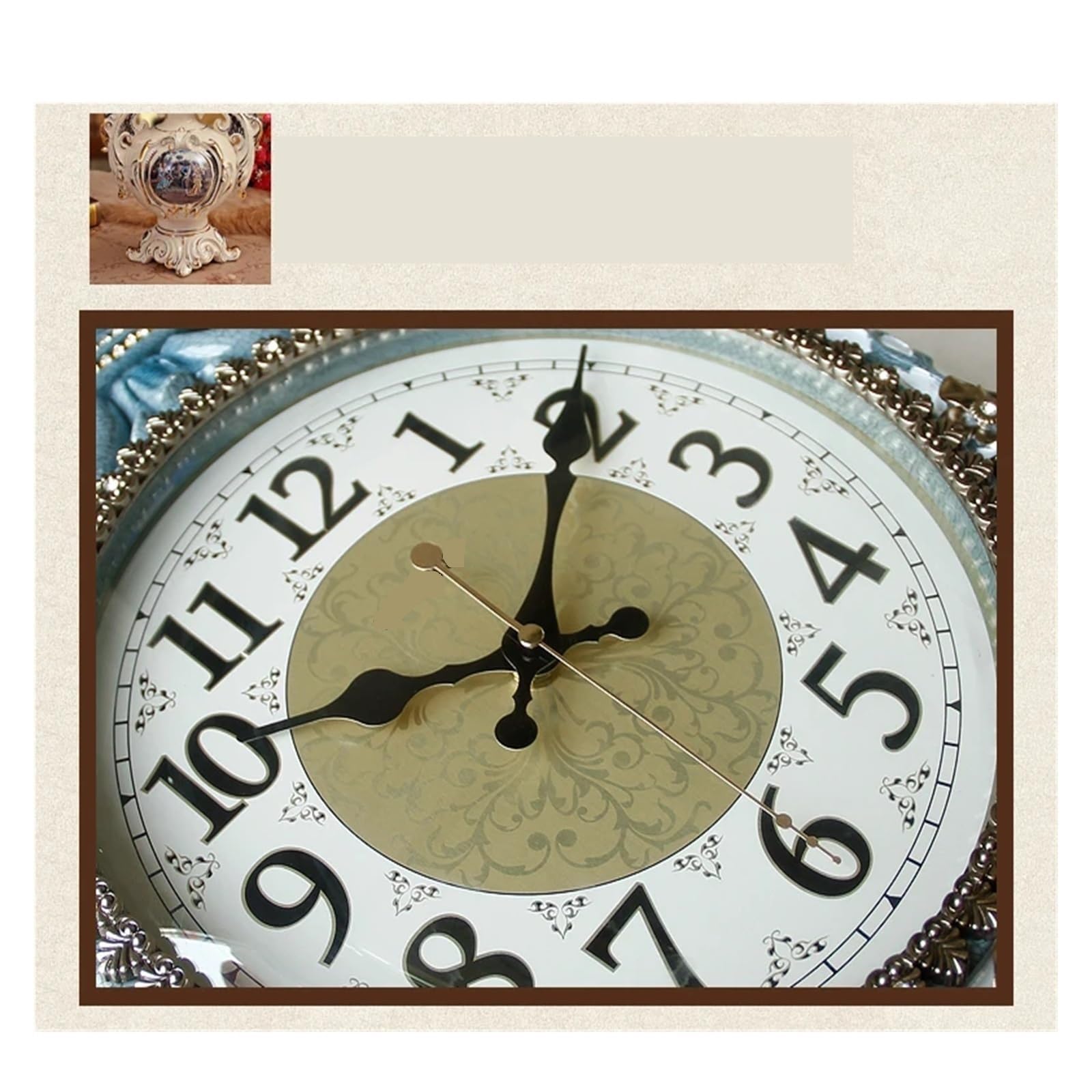 Nordycki Zegar Ścienny Nowoczesny Design Vintage Dwustronny Kreatywny Plastikowy Cyfrowy Wyciszenie Wystrój Salonu Precyzyjny I Cichy(30x54cm-01)