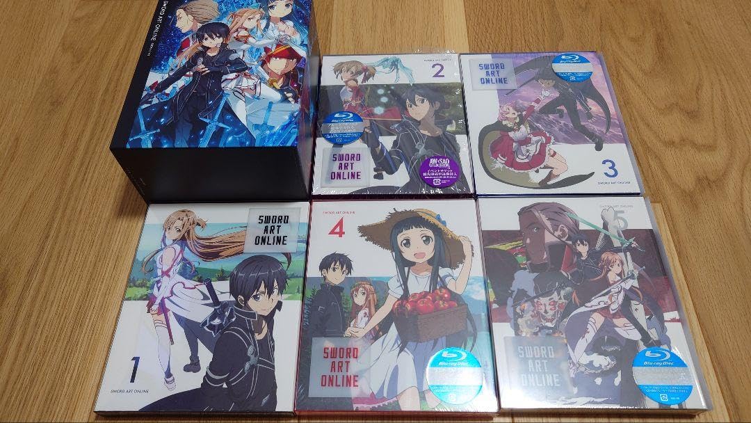 Amazon.co.jp: 特典ケース付ソードアートオンライン1期全巻セット 初回 