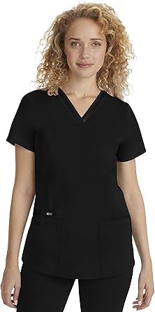 Amazon.com: Healing Hands Scrubs Top 3 Pocket V-Neck 2278 ...