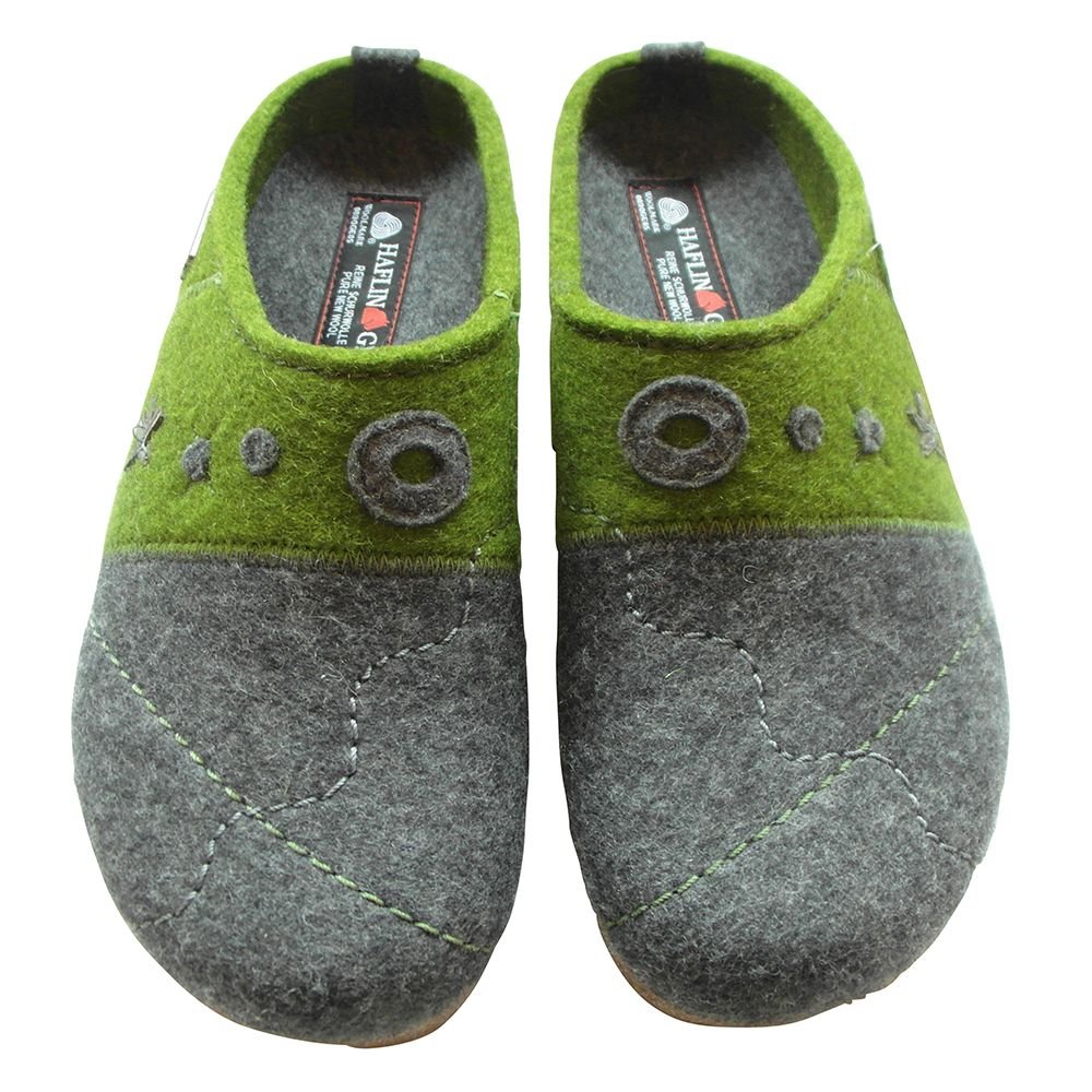 HAFLINGER Grizzly Tristan 731040 - Zapatillas de casa de Fieltro para Mujer