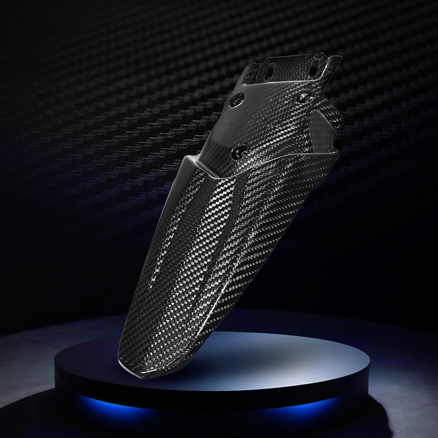 Real Carbon Fiber Rear Fender - Carbon Fiber Back Fender Mud Guard Plastic for Taparia Talaria Sting MX3/MX4/MX5 Talaria Electric Dirt Bike Talaria Sting r Bike Accessories