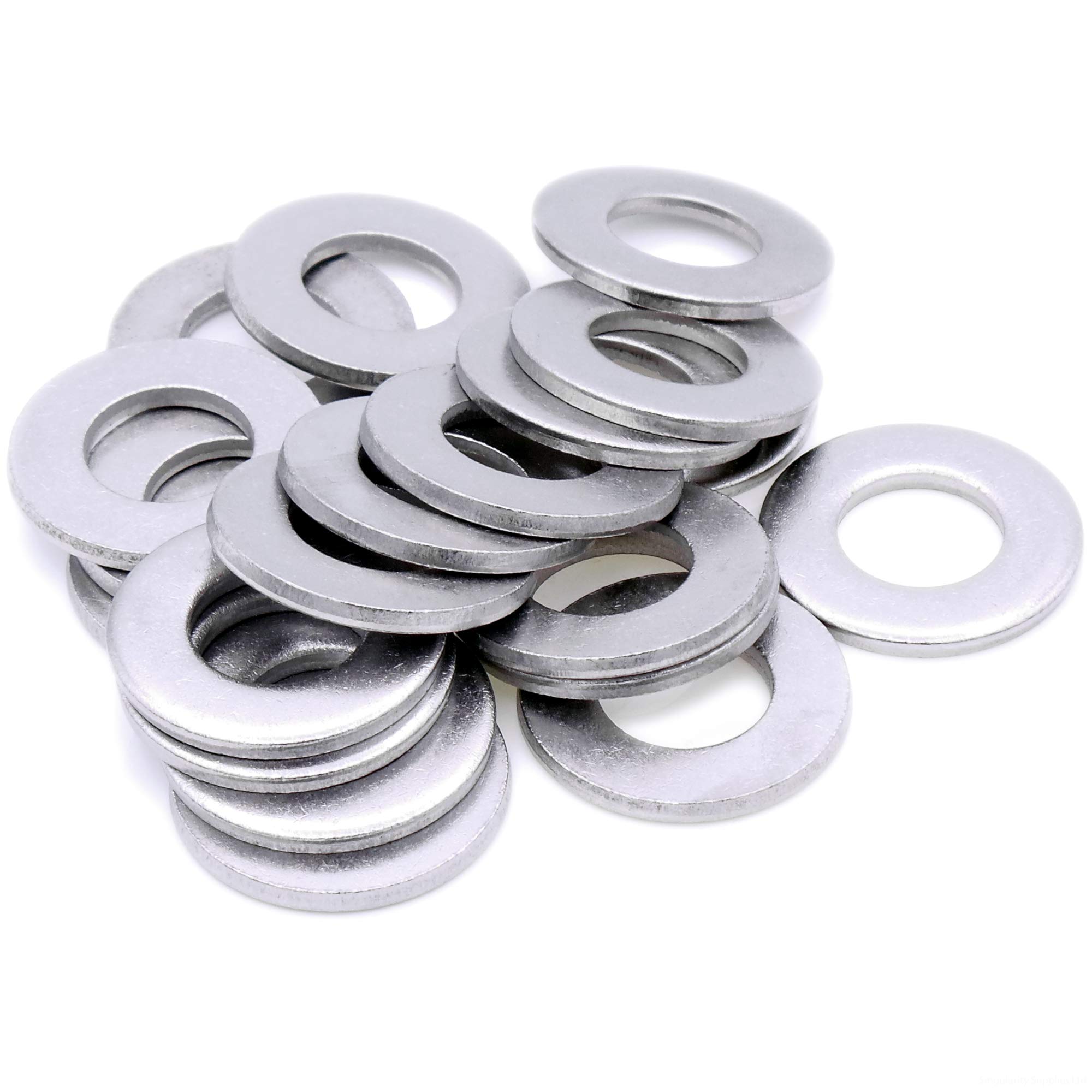 Singularity Supplies M10 (10Mm) Flat Washer (Form C) - Stainless Steel (A2) (Pack Of 20)