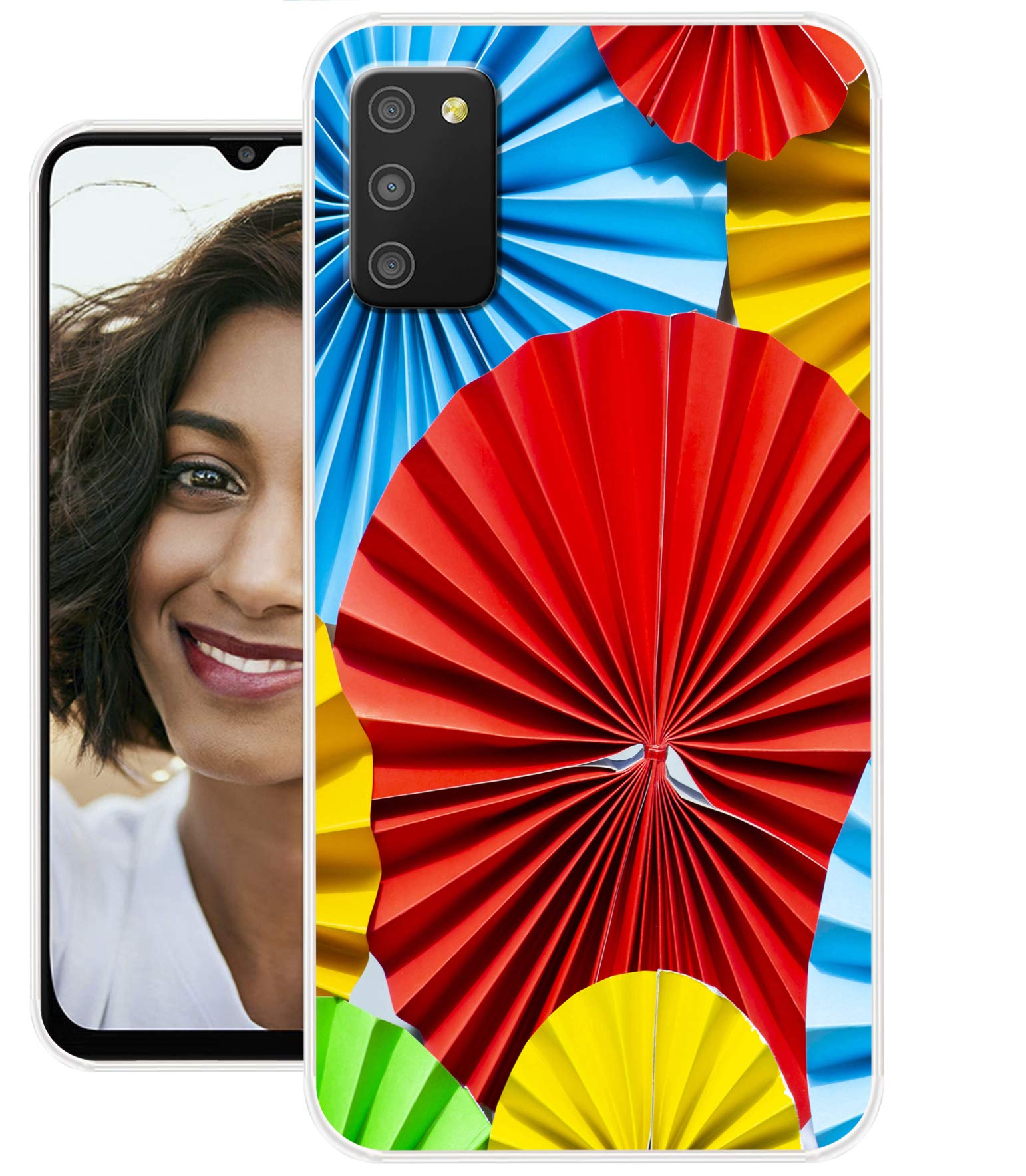 Kelsy Firky Patterns Printed Soft Silicone Designer Mobile Back Cover Compatible with Samsung Galaxy M02s