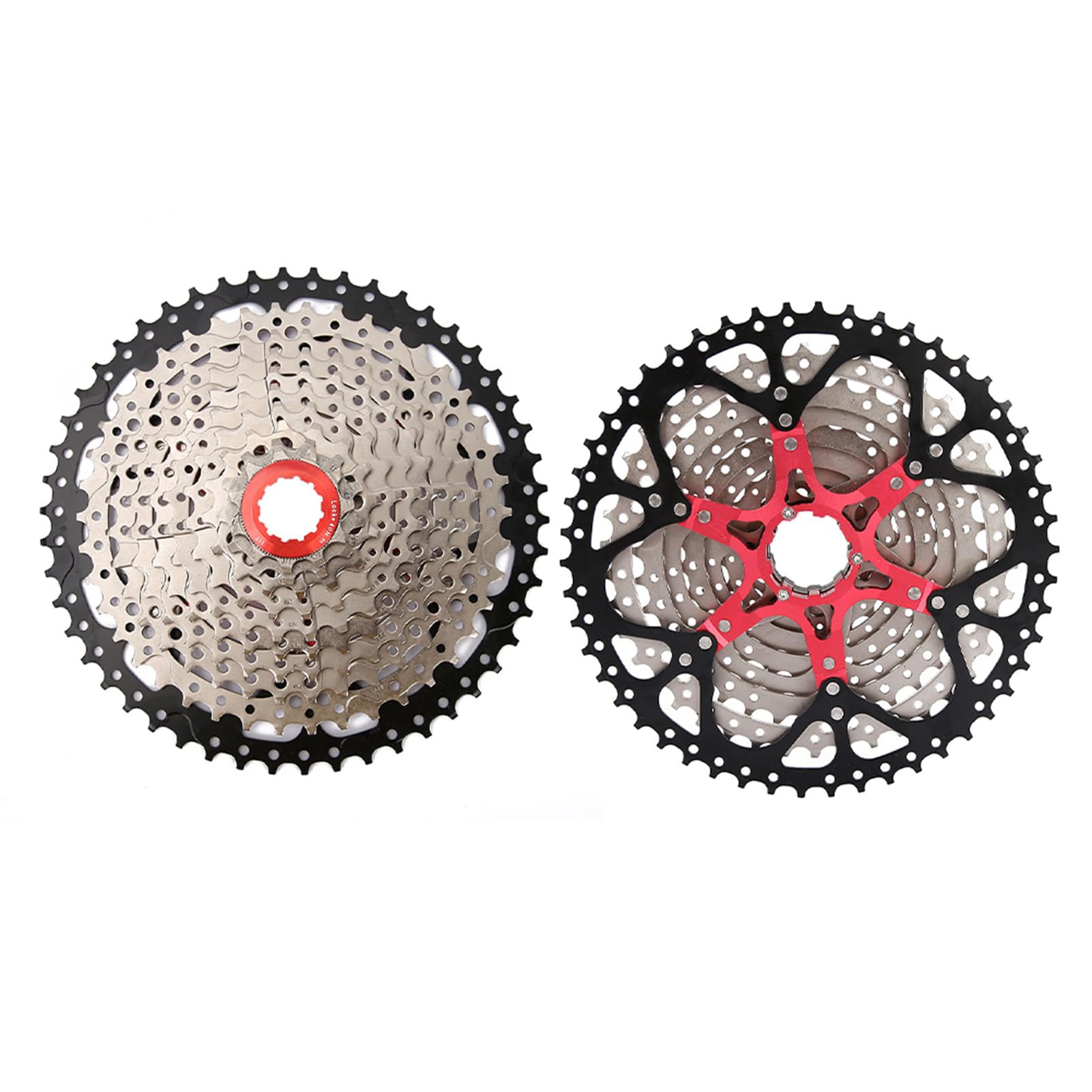 aqxreight Piñón de Rueda de Casete de 10 Velocidades 11 50T Pieza de Repuesto para Bicicleta de Montaña Accesorio de Ciclismo de Diseño Hueco Ligero Antioxidante de Alta Resistencia