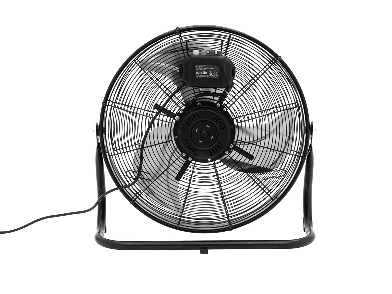EUROLITE AF-8 Universal Drum Lüfter Bodenventilator mit variabler Lüfterstärke und Windrichtung
